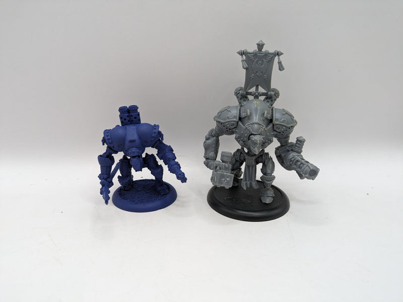 Privateer Press Warmachine: Cygnar Heavy Warjack Reliant/Stormclad and Firefly (BA045)