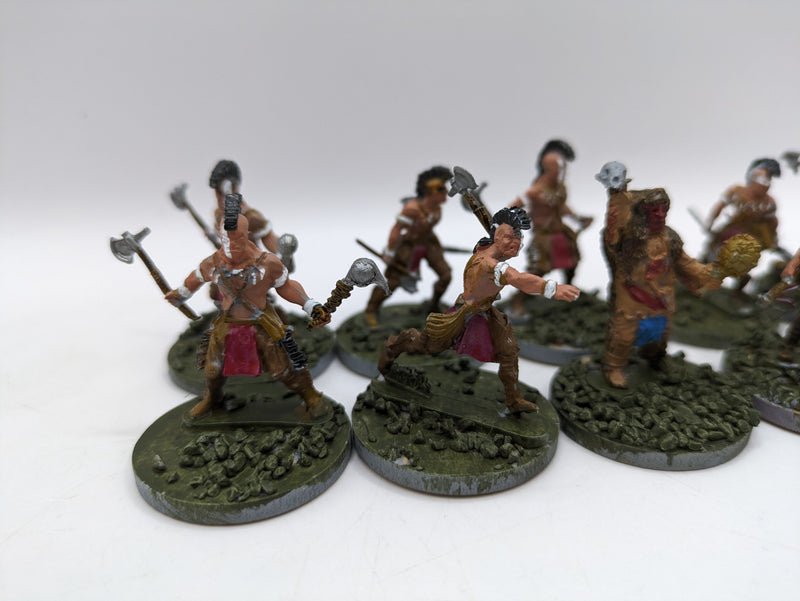 Warlord Games Mythic Americas: Nations Mohawk Warriors with Tomahawks and Medicine Man (AT116)