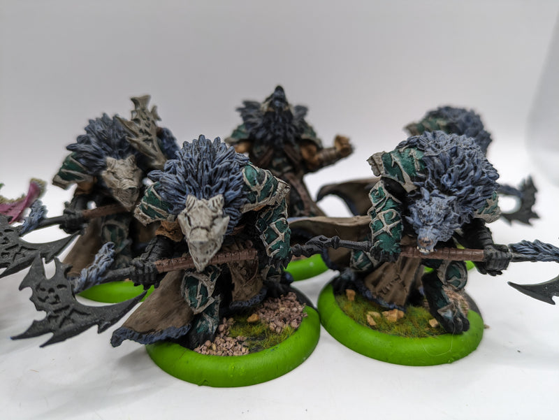 Privateer Press Warmachine Hordes: Circle Orboros Warpborn Skinwalkers and Alpha (BA193)