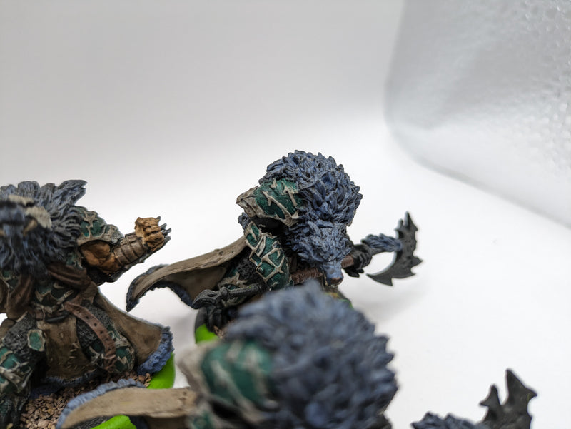 Privateer Press Warmachine Hordes: Circle Orboros Warpborn Skinwalkers and Alpha (BA193)