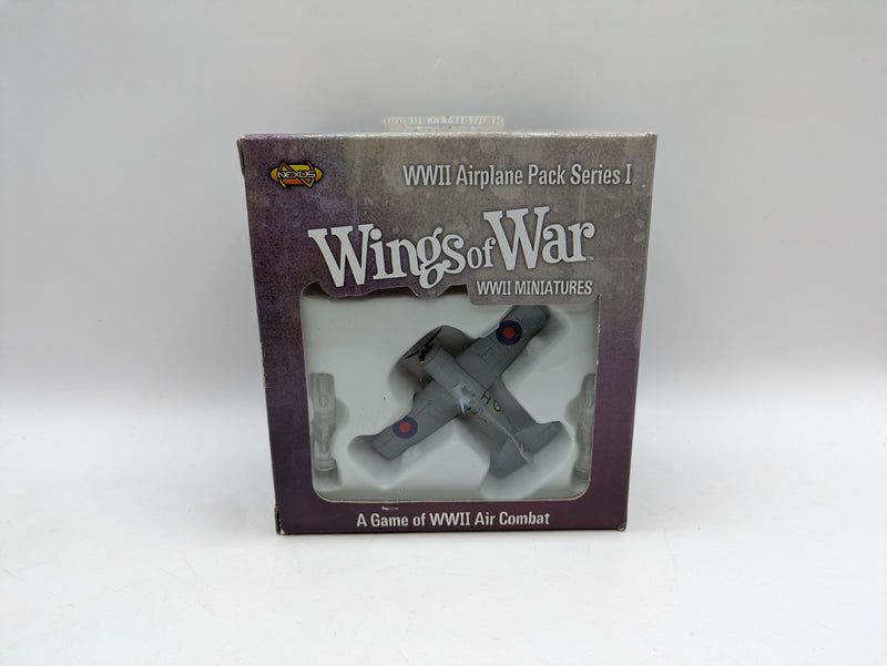 Nexus Wings of War WW2 Grummann F4 F-3 Martlet (Black) Airplane Pack Series 1 (AY776)