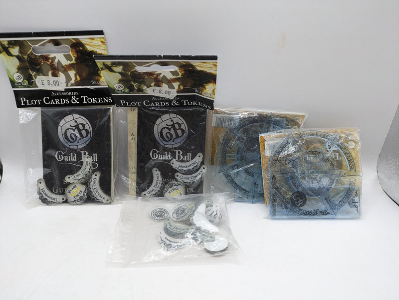 Guild Ball: Accessories Templates, Plot Cards and Tokens (AH094)