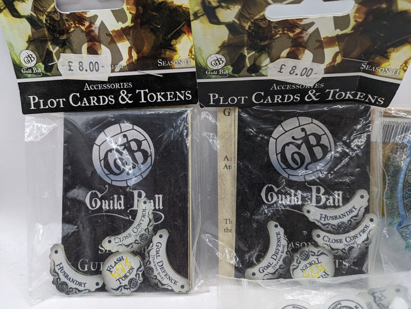 Guild Ball: Accessories Templates, Plot Cards and Tokens (AH094)