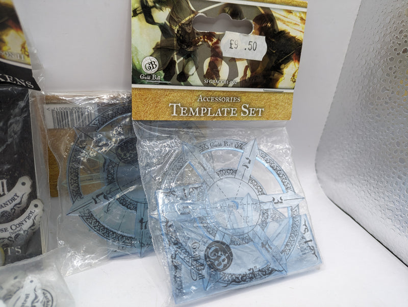 Guild Ball: Accessories Templates, Plot Cards and Tokens (AH094)