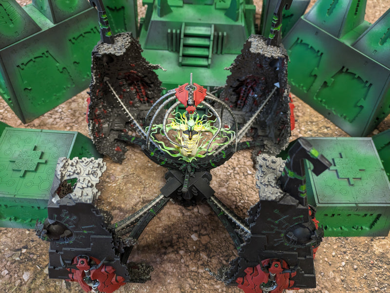 Warhammer 40k: Necron Tesseract Vault - Painted (AB363)