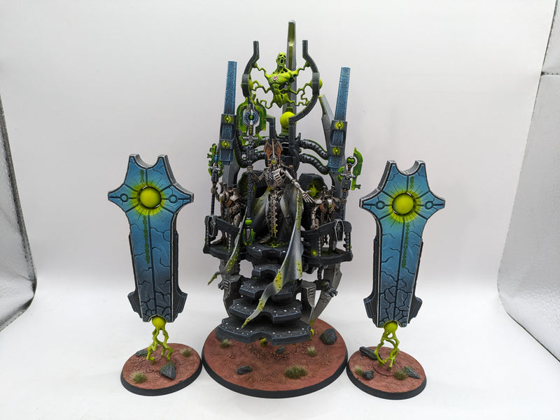 Warhammer 40k: Necron Szarekh The Silent King - Beautifully Commission Painted (AX075)