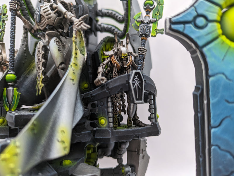 Warhammer 40k: Necron Szarekh The Silent King - Beautifully Commission Painted (AX075)