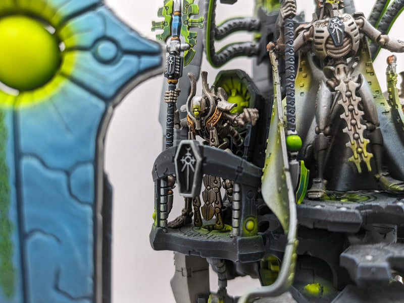 Warhammer 40k: Necron Szarekh The Silent King - Beautifully Commission Painted (AX075)