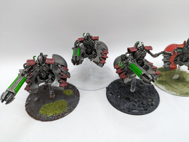 Warhammer 40k: Necron Lokhust Destroyers and Lord (AX036)