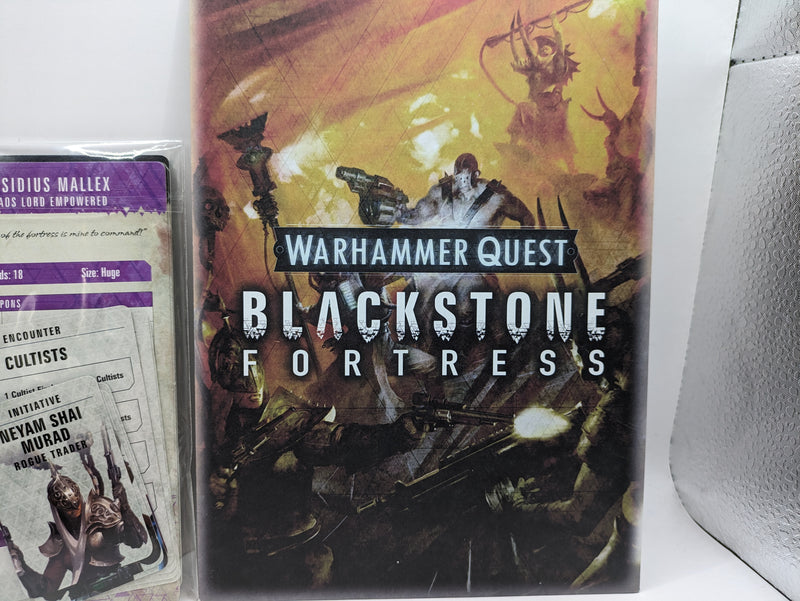 Warhammer 40k: Blackstone Fortress Escalation Datacards and Throne of Mallex Envelope (AU090)