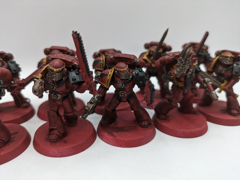 Warhammer 30k Horus Heresy: Space Marine Blood Angels Assault Marines (AF125)