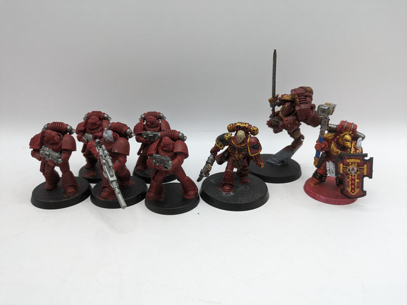 Warhammer 30k Horus Heresy: Space Marine Blood Angels Characters and Tactical Squad (AC071)