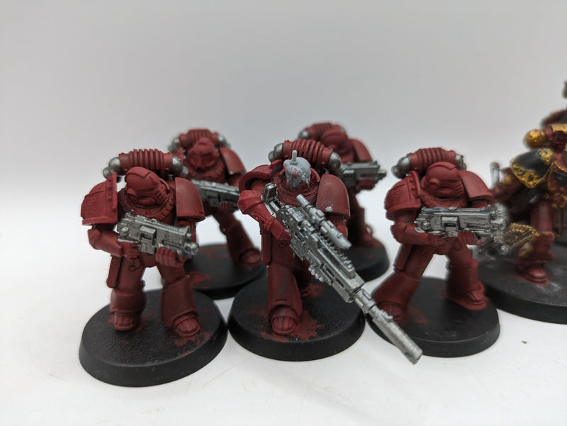 Warhammer 30k Horus Heresy: Space Marine Blood Angels Characters and Tactical Squad (AC071)