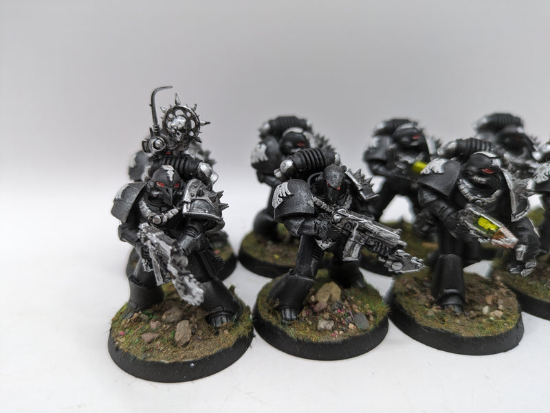 Warhammer 30k Horus Heresy: Space Marine Raven Guard Tactical Squad (AJ007)