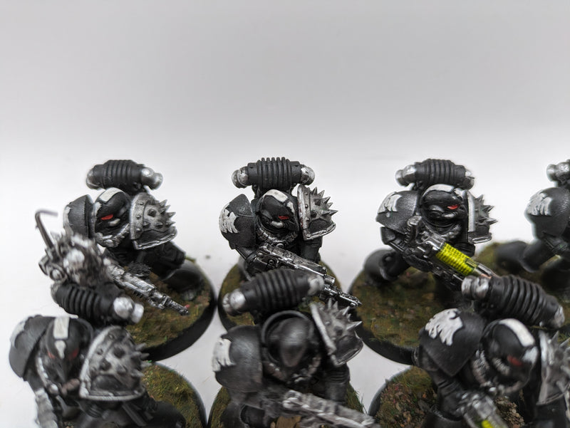 Warhammer 30k Horus Heresy: Space Marine Raven Guard Tactical Squad (AJ007)