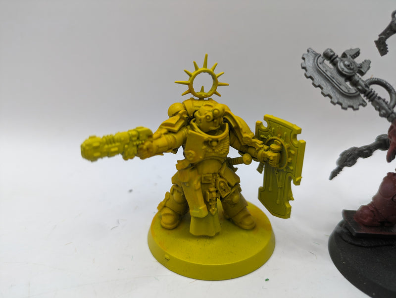 Warhammer 40k: Space Marine Primaris Techmarine and Bladeguard Lieutenant (AT229)