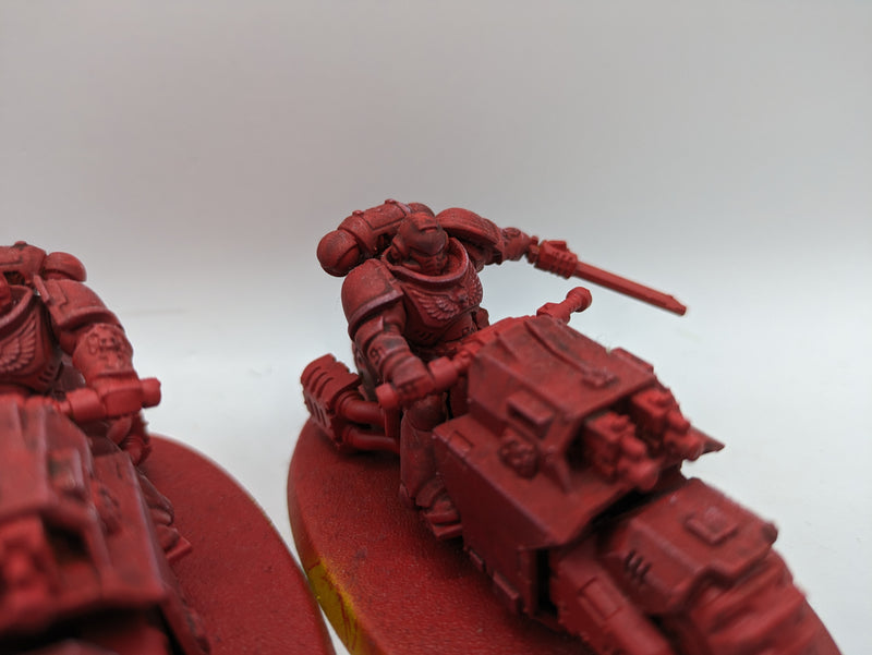 Warhammer 40k: Space Marine Blood Angels Outriders (BC148)