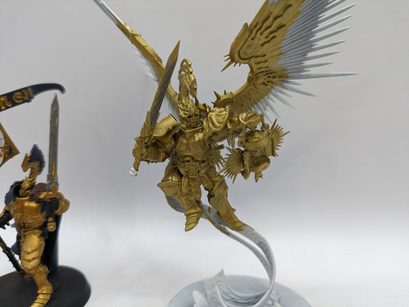 Age of Sigmar: Stormcast Eternals Knight-Azyros and Converted Banner (AQ029)