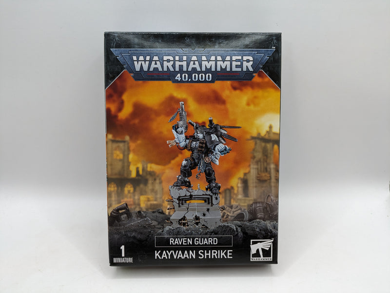 Warhammer 40k: Space Marine Raven Guard Kayvaan Shrike (AY830)