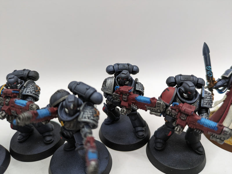 Warhammer 40k: Space Marine Deathwatch Hellblasters and Librarian (BA094)