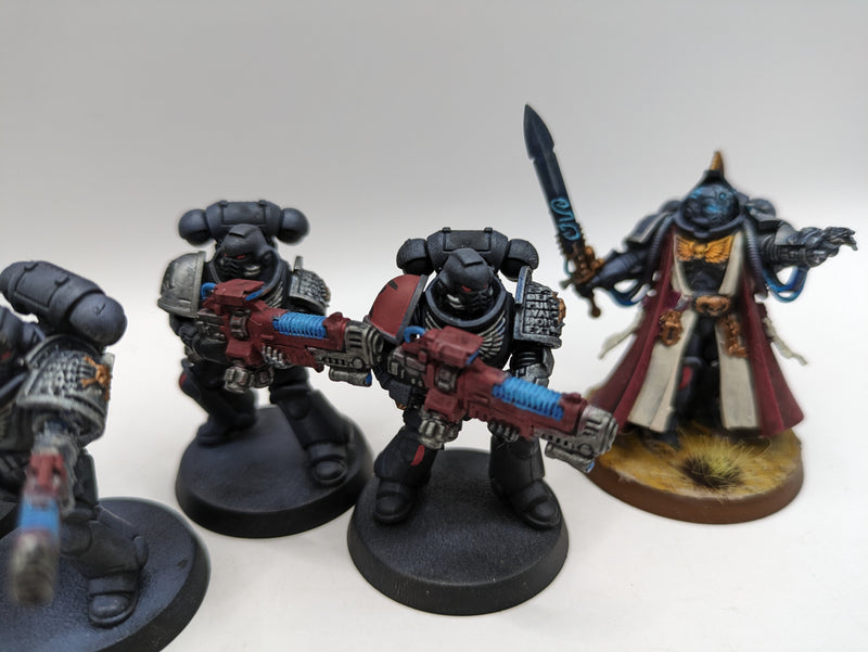 Warhammer 40k: Space Marine Deathwatch Hellblasters and Librarian (BA094)