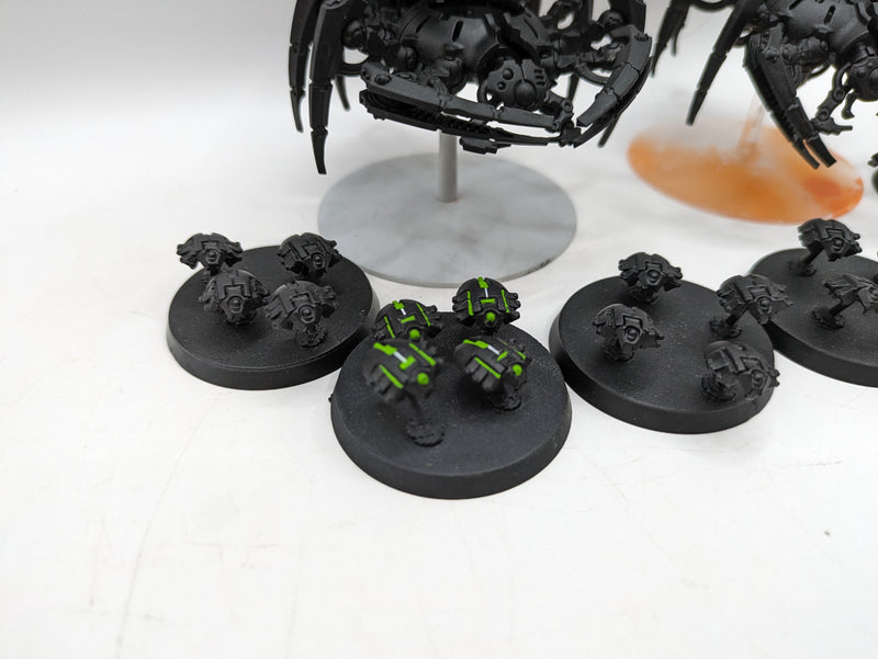 Warhammer 40k: Necron Canoptek Spyders and Scarabs (AT030)