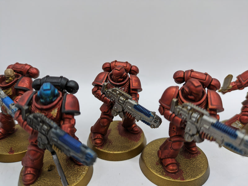 Warhammer 40k: Space Marine Hellblasters, Lieutenant and Ancient (BA115)