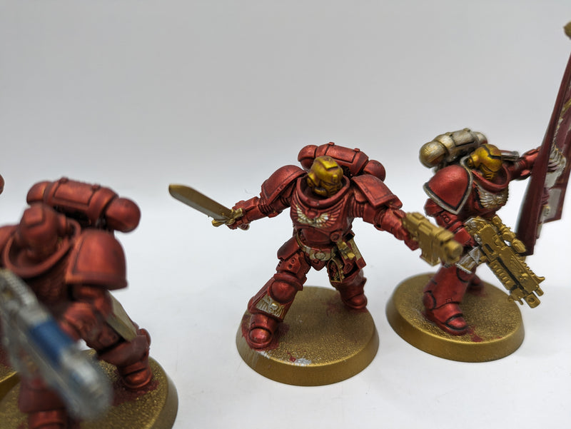 Warhammer 40k: Space Marine Hellblasters, Lieutenant and Ancient (BA115)