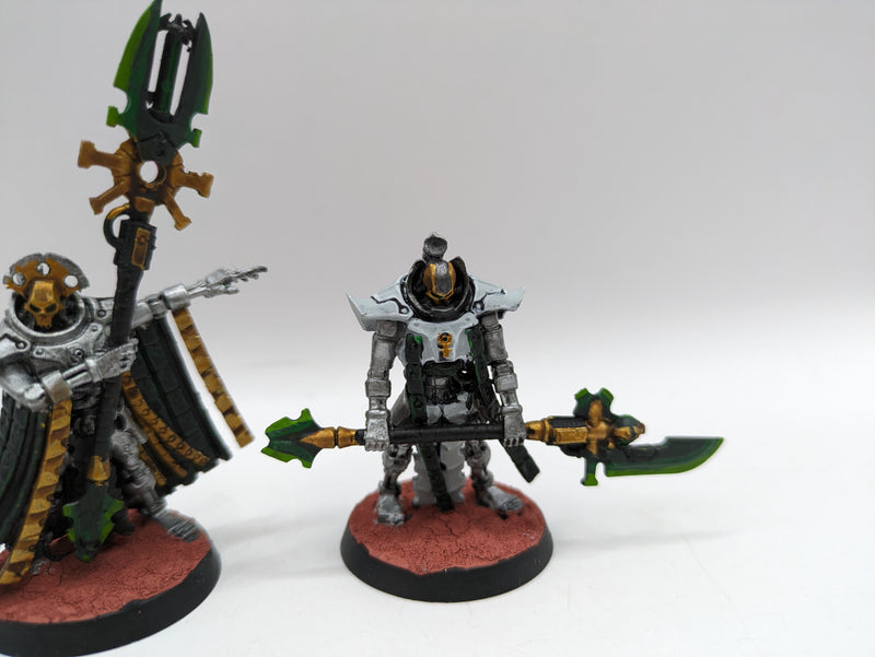 Warhammer 40k: Necrons Nemesor Zahndrekh and Vargard Obyron (AW225)