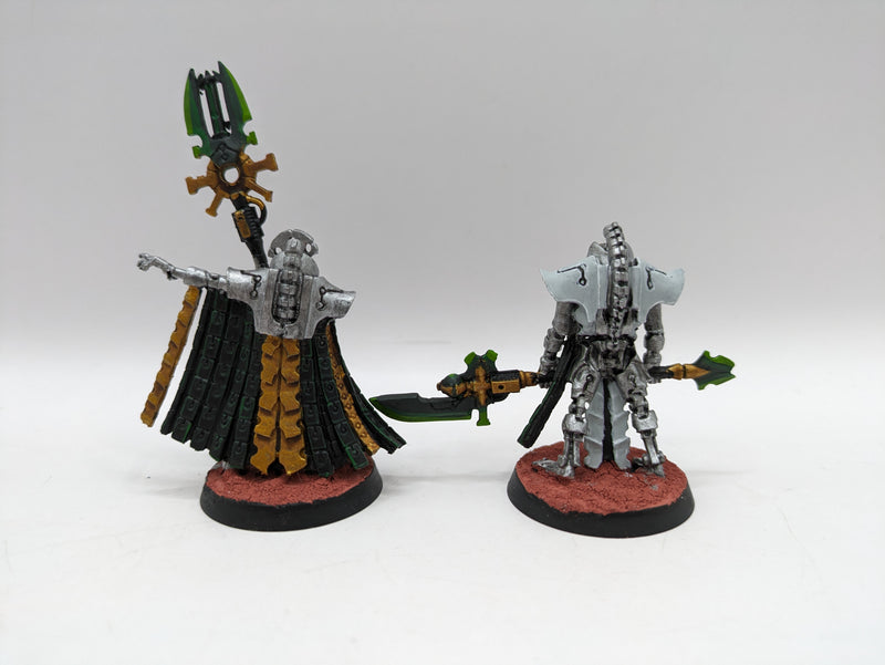 Warhammer 40k: Necrons Nemesor Zahndrekh and Vargard Obyron (AW225)