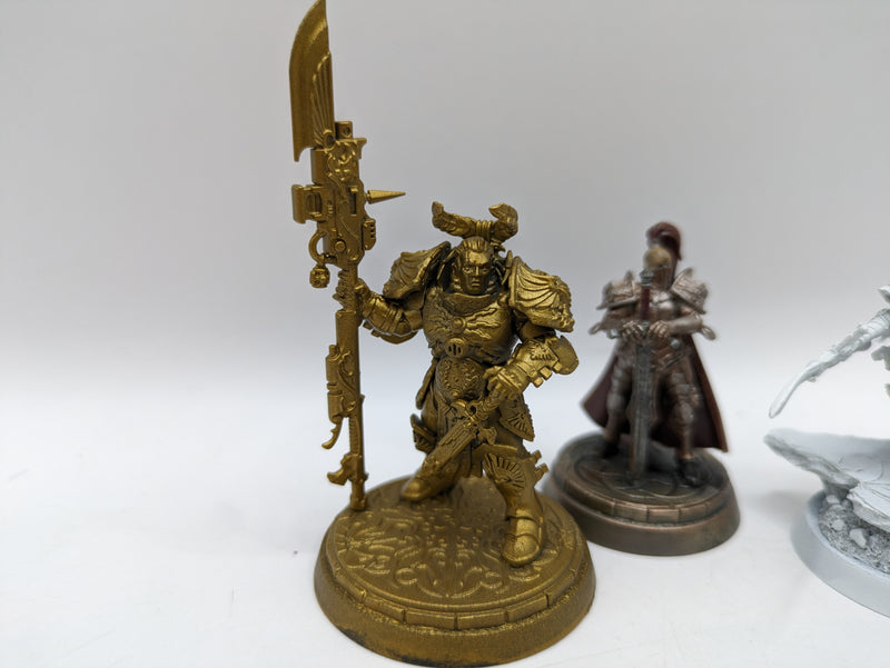 Warhammer 40k: Adeptus Custodes Jenetia Krole, Valerian And Aleya (AT118)