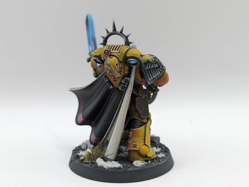 Warhammer 40k: Space Marine Imperial Fist Captain - Pro Painted (AT020)