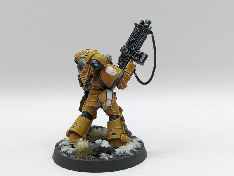 Warhammer 40k: Space Marine Imperial Fist Lieutenants - Pro Painted (AD055)