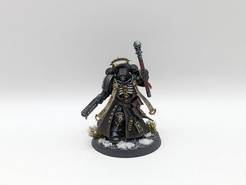 Warhammer 40k: Space Marine Imperial Fist Chaplain - Pro Painted (AQ004)