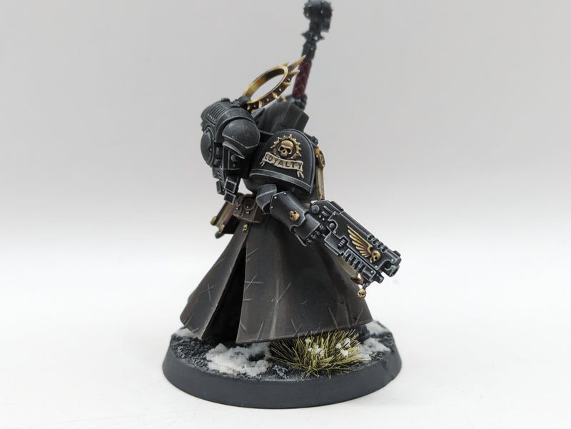 Warhammer 40k: Space Marine Imperial Fist Chaplain - Pro Painted (AQ004)