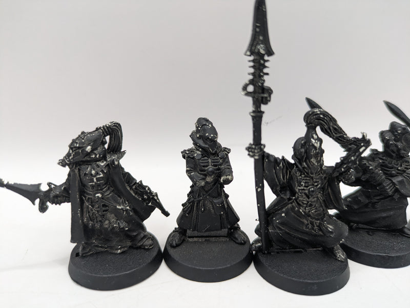 Warhammer 40k: Aeldari Seer Council Warlocks Metal OOP (AZ242)