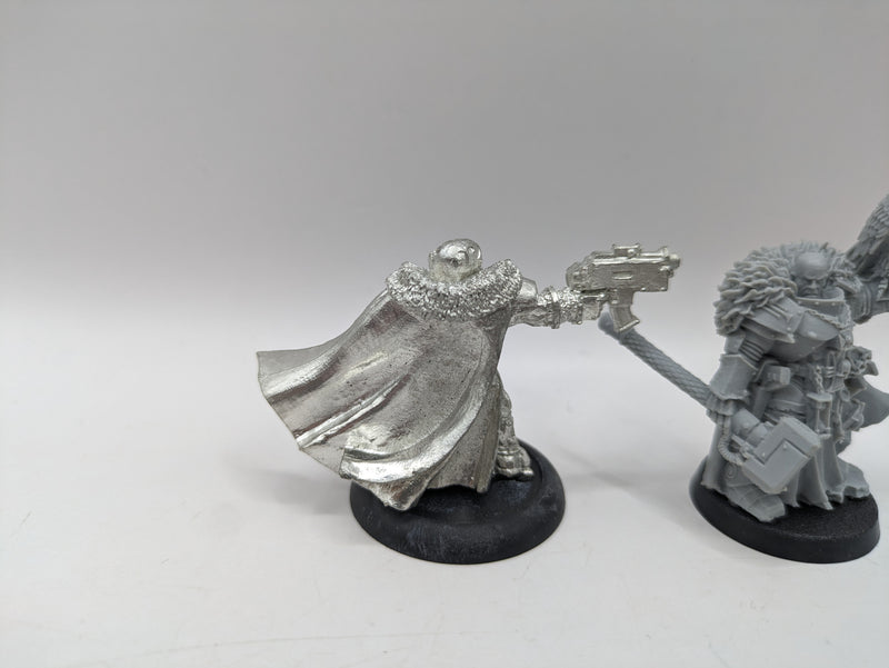 Warhammer 40k: Daemonhunter Inquisitor Coteaz and Inquisitor (AJ079)