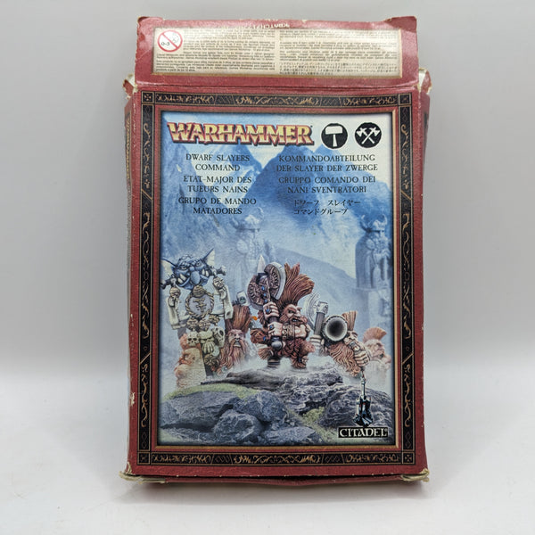 Warhammer Fantasy The Old World: Dwarf Slayers Command (AZ087)
