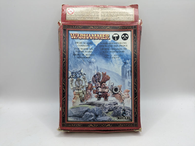 Warhammer Fantasy The Old World: Dwarf Slayers Command (AZ087)