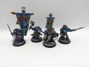 Warhammer 40k: Space Marine Ultramarine Metal Honour Squad and Captain (AE089)