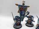 Warhammer 40k: Space Marine Ultramarine Metal Honour Squad and Captain (AE089)