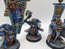 Warhammer 40k: Space Marine Ultramarine Metal Honour Squad and Captain (AE089)