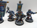 Warhammer 40k: Space Marine Ultramarine Metal Honour Squad and Captain (AE089)