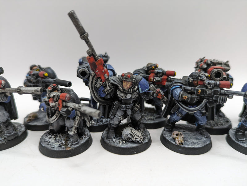 Warhammer 40k: Space Marine Ultramarine Scout Snipers (AJ107)