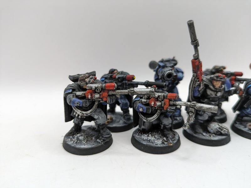 Warhammer 40k: Space Marine Ultramarine Scout Snipers (AJ107)