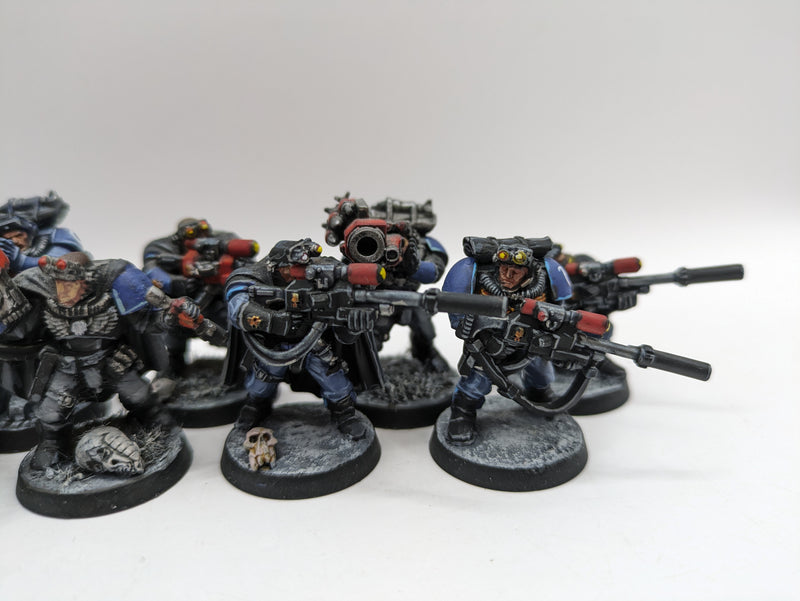 Warhammer 40k: Space Marine Ultramarine Scout Snipers (AJ107)