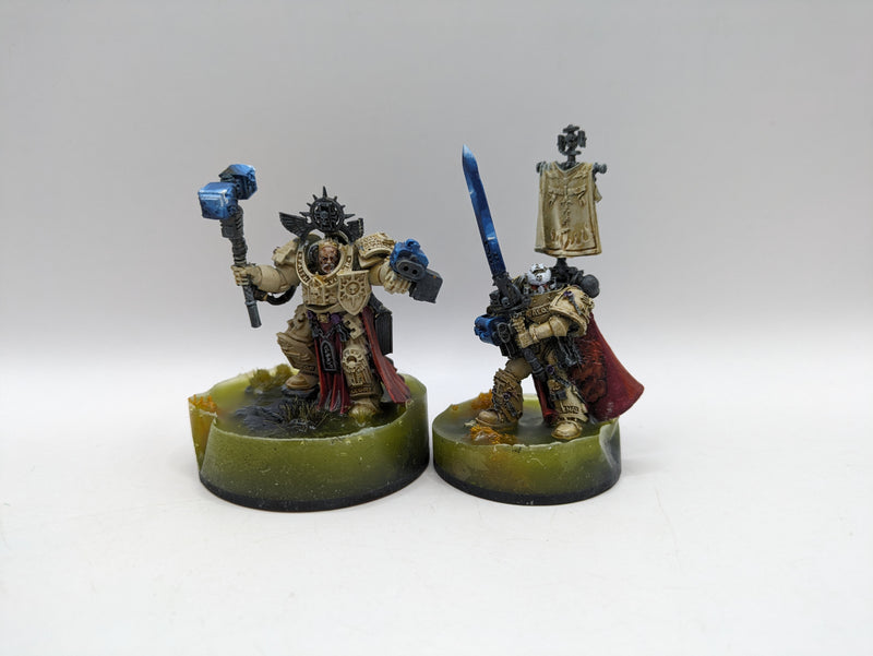 Warhammer 40k: Space Marine Grey Knight Grand Master Voldus and Castellan Crowe (AE005)