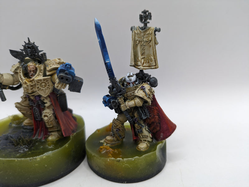 Warhammer 40k: Space Marine Grey Knight Grand Master Voldus and Castellan Crowe (AE005)