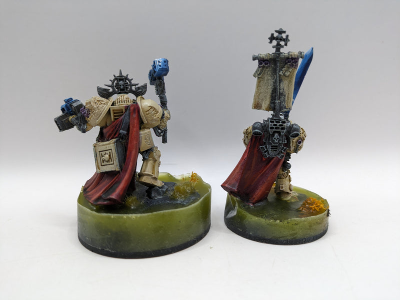 Warhammer 40k: Space Marine Grey Knight Grand Master Voldus and Castellan Crowe (AE005)