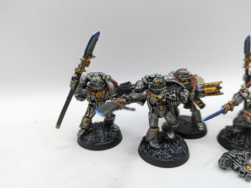 Warhammer 40k: Space Marine Grey Knight Metal Strike Squad (AT011)